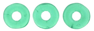 Ring Bead 1/4mm Tube 2.5" : Atlantis Green
