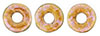 Ring Bead 1/4mm Tube 2.5" : Luster - Rose/Gold Topaz