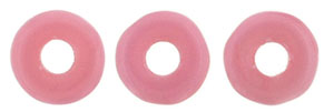 Ring Bead 1/4mm Tube 2.5" : Coral Pink