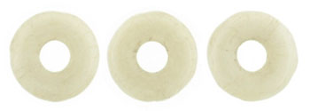Ring Bead 1/4mm Tube 2.5" : Luster - Opaque Champagne