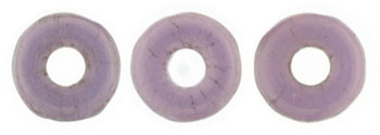 Ring Bead 4 x 1mm : Luster - Opaque Lilac