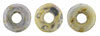 Ring Bead 4 x 1mm : Luster - Opaque Green