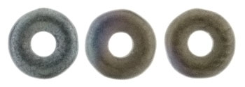 Ring Bead 1/4mm Tube 2.5" : Jet - Matte Bronze Vega