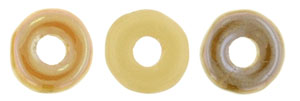 Ring Bead 4 x 1mm : Antique Beige - Celsian