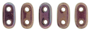 CzechMates Bar 6 x 2mm : Oxidized Bronze Berry