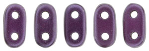 CzechMates Bar 6 x 2mm : Pearl Coat - Purple Velvet