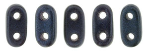 CzechMates Bar 6 x 2mm : Metallic Suede - Dk Blue