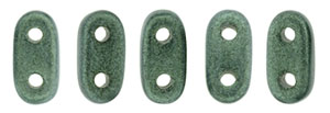 CzechMates Bar 6 x 2mm Tube 2.5" : Metallic Suede - Lt Green