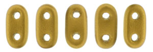 CzechMates Bar 6 x 2mm Tube 2.5" : Matte - Metallic Anitque Gold