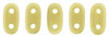 CzechMates Bar 6 x 2mm : Sueded Gold Opaque Lt Beige