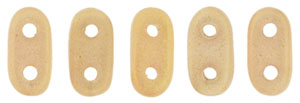 CzechMates Bar 6 x 2mm : Sueded Gold Milky Pink