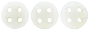 CzechMates QuadraLentil 6mm Tube 2.5" : Opaque White