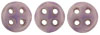 CzechMates QuadraLentil 6mm : Luster - Opaque Lilac