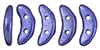 CzechMates Crescent 10 x 3mm : ColorTrends: Saturated Metallic Ultra Violet