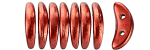 CzechMates Crescent 10 x 3mm Tube 2.5" : ColorTrends: Saturated Metallic Merlot