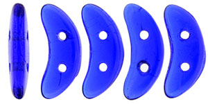 CzechMates Crescent 10 x 3mm : Cobalt