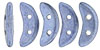 CzechMates Crescent 10 x 3mm : ColorTrends: Saturated Metallic Sapphire