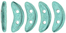 CzechMates Crescent 10 x 3mm : ColorTrends: Saturated Metallic Island Paradise