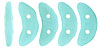 CzechMates Crescent 10 x 3mm : ColorTrends: Opaque Limpet Shell