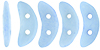 CzechMates Crescent 10 x 3mm : ColorTrends: Opaque Airy Blue