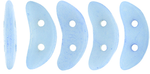 CzechMates Crescent 10 x 3mm Tube 2.5" : ColorTrends: Opaque Airy Blue