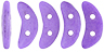CzechMates Crescent 10 x 3mm : ColorTrends: Opaque Bodacious