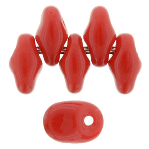 SuperUno 5 x 2mm : Opaque Red