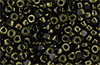 Matubo 3-Cut Seed Bead 6/0 : Metallic Green