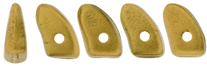 Prong 6 x 3mm : Matte - Metallic Goldenrod