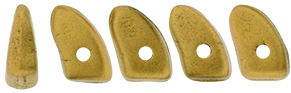 Prong 6 x 3mm Tube 2.5" : Matte - Metallic Goldenrod