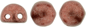 CzechMates Cabochon 7mm : ColorTrends: Saturated Metallic Grenadine