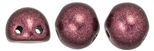 CzechMates Cabochon 7mm : ColorTrends: Saturated Metallic Red Pear