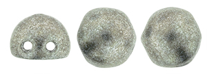 CzechMates Cabochon 7mm : ColorTrends: Saturated Metallic Sharkskin