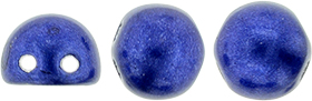 CzechMates Cabochon 7mm : ColorTrends: Saturated Metallic Lapis Blue