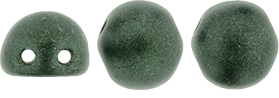CzechMates Cabochon 7mm Tube 2.5" : Metallic Suede - Dk Forest