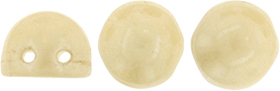 CzechMates Cabochon 7mm : Luster - Opaque Champagne