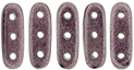 CzechMates Beam 10 x 3mm : ColorTrends: Saturated Metallic Dusty Cedar