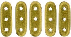 CzechMates Beam 10 x 3mm Tube 2.5" : ColorTrends: Saturated Metallic Spicy Mustard