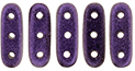 CzechMates Beam 10 x 3mm : Metallic Suede - Purple