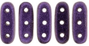 CzechMates Beam 10 x 3mm : Metallic Suede - Purple