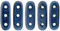 CzechMates Beam 10 x 3mm : Metallic Suede - Blue