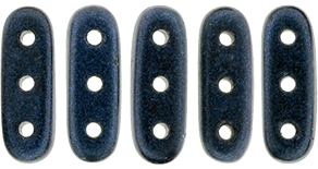 CzechMates Beam 10 x 3mm Tube 2.5" : Metallic Suede - Dk Blue