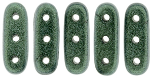 CzechMates Beam 10 x 3mm Tube 2.5" : Metallic Suede - Lt Green