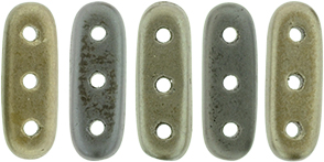 CzechMates Beam 10 x 3mm : Matte - Metallic Leather