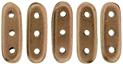 CzechMates Beam 10 x 3mm : Matte - Metallic Bronze Copper