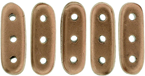 CzechMates Beam 10 x 3mm : Matte - Metallic Bronze Copper