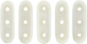 CzechMates Beam 10 x 3mm Tube 2.5" : Luster - Opaque White