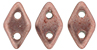 CzechMates Diamond 6.5 x 4mm : ColorTrends: Saturated Metallic Blooming Dahlia