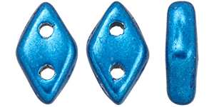 CzechMates Diamond 6.5 x 4mm : ColorTrends: Saturated Metallic Nebulas Blue