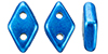CzechMates Diamond 6.5 x 4mm : ColorTrends: Saturated Metallic Galaxy Blue